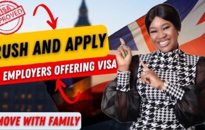 10 UK Jobs that Offer Certification of Sponsorship (CoS) – Today 25th July 2025