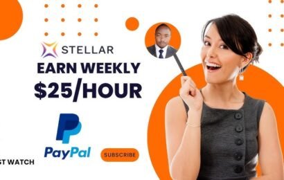 Earn /h+ with flexible hours remotely with Stellar AI – A Step-by-Step Guide